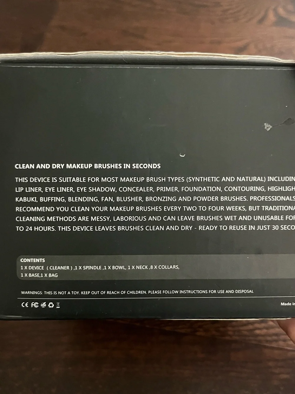 Makeup Brush Cleaner Portable Electronic Automatic - Picture 4 of 5